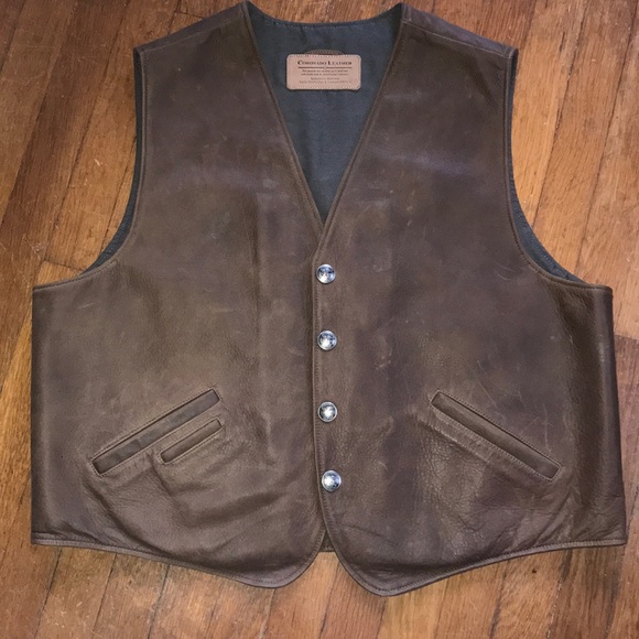 leather concealed carry vests